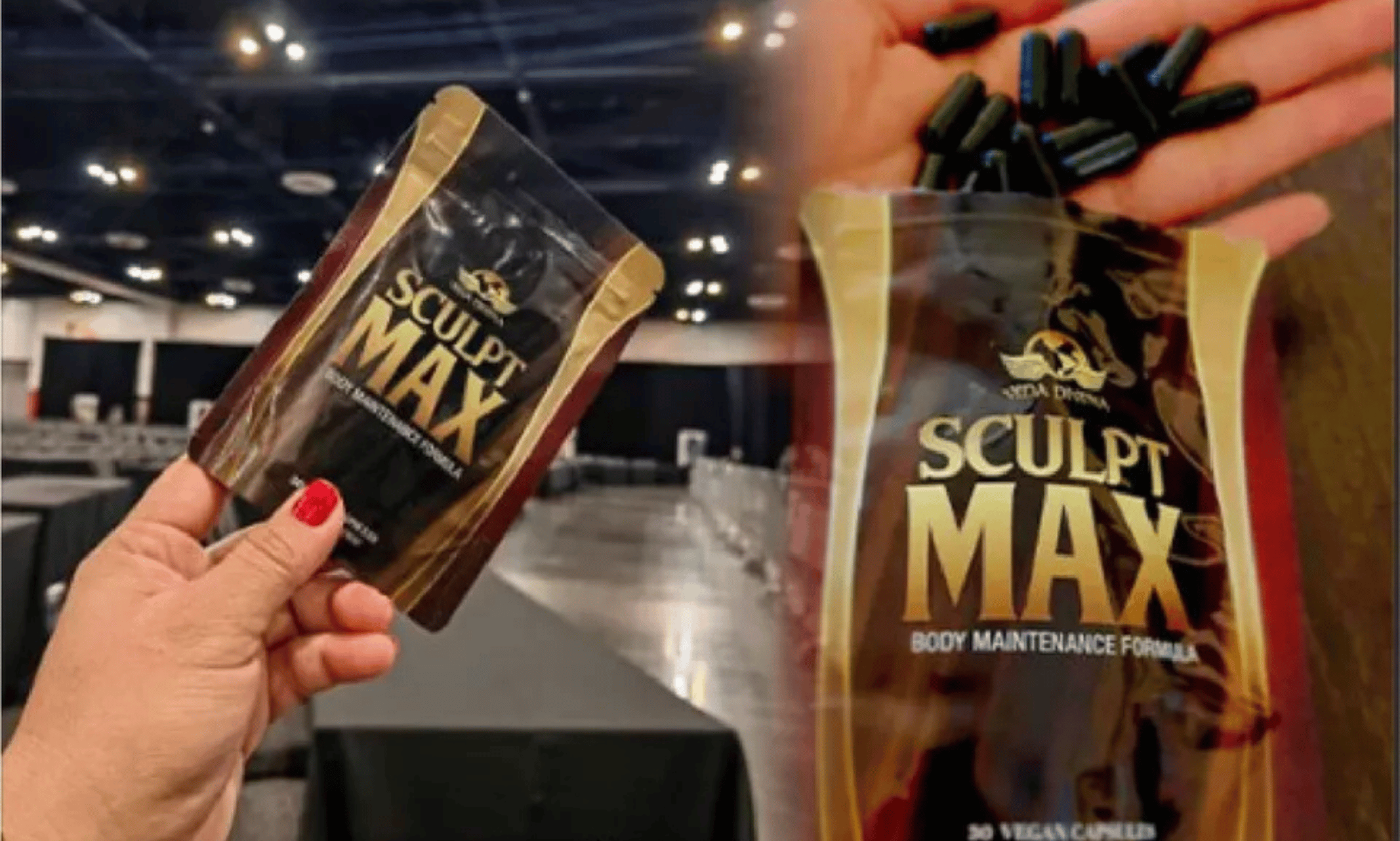 Sculpt Max Vida Divina – Cápsulas para Metabolismo, Control de Peso y Reducción de Grasa – 30 Cápsulas Veganas