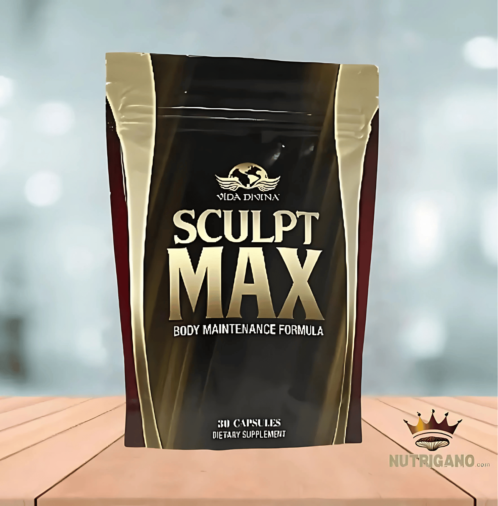 Sculpt Max Vida Divina – Cápsulas para Metabolismo, Control de Peso y Reducción de Grasa – 30 Cápsulas Veganas