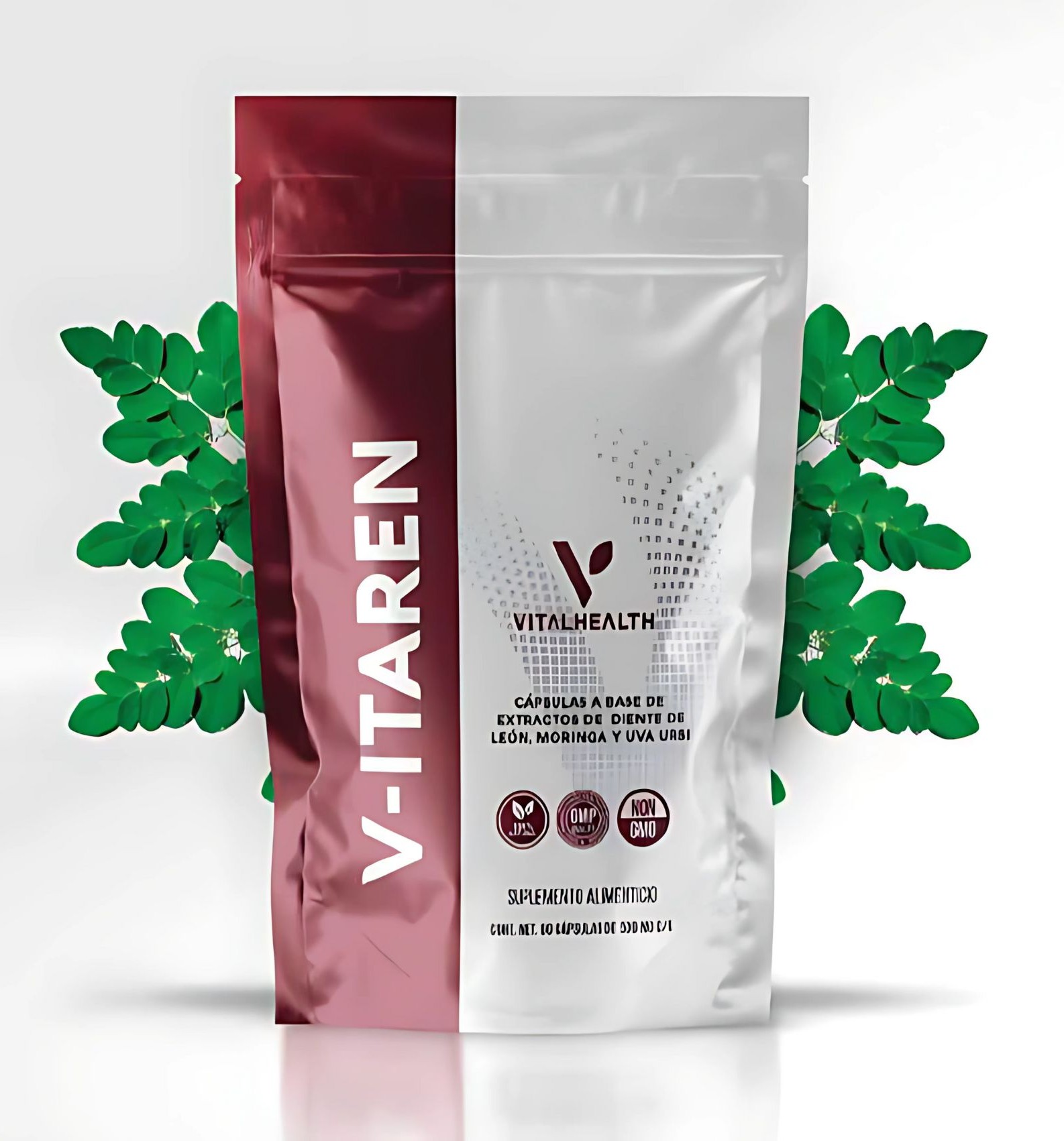 VITAREN Suplemento Detox Natural para Riñones y Vías Urinarias | 60 Cápsulas | Vida Natural y Apoyo Renal | VitalHealth