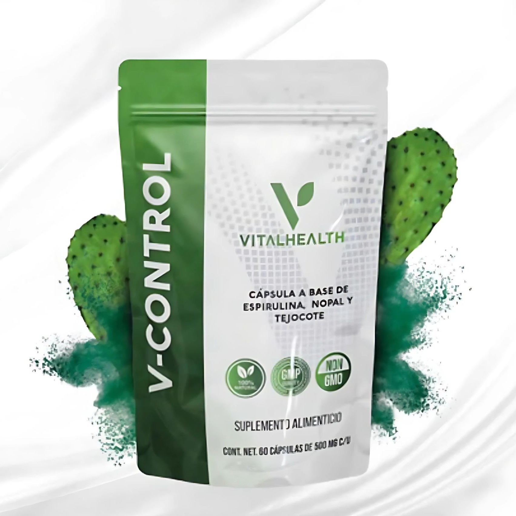 V-Control VitalHealth 60 Cápsulas | Control de Peso y Metabolismo Natural