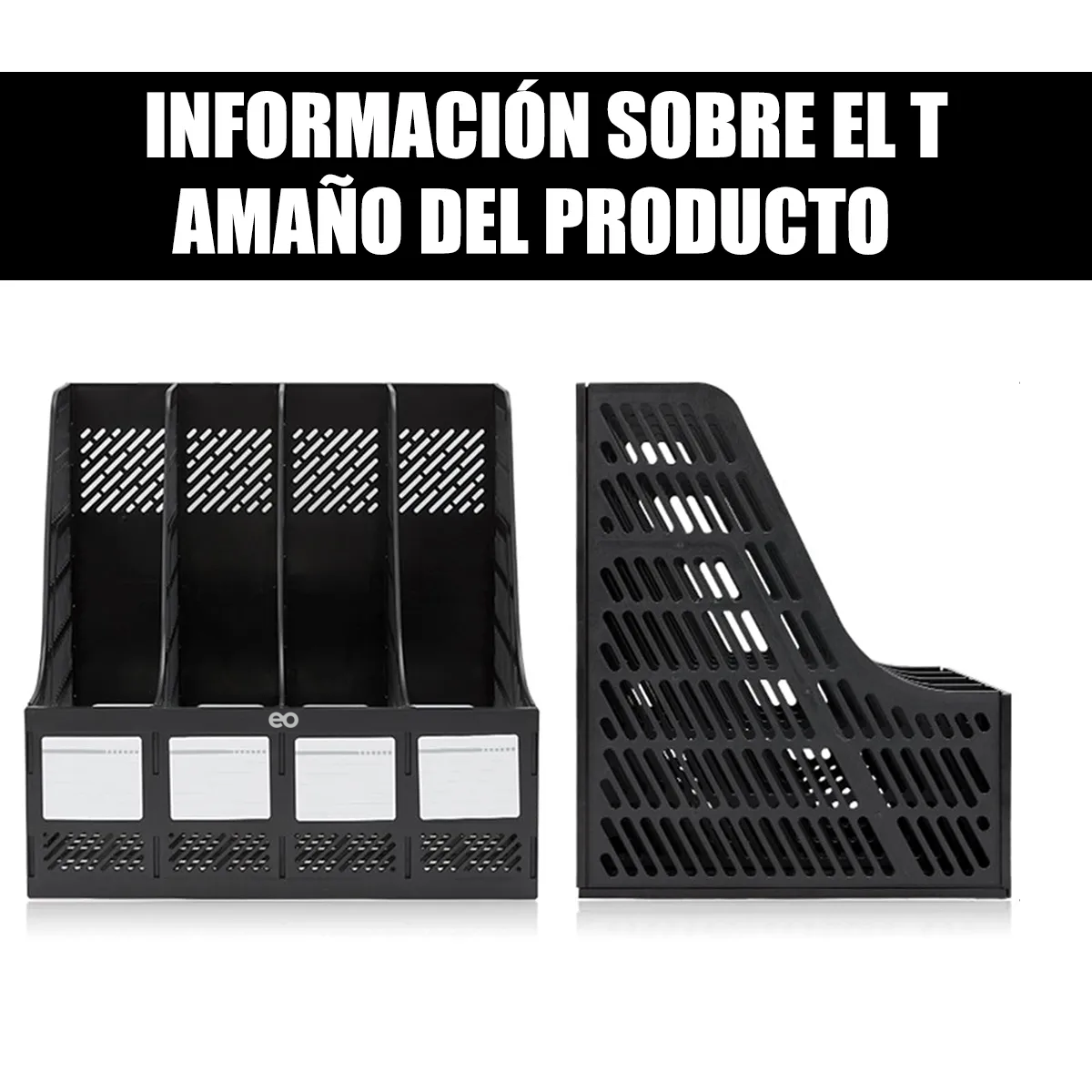 2pzs Revistero 4 Piezas Documentos Oficina Escuela