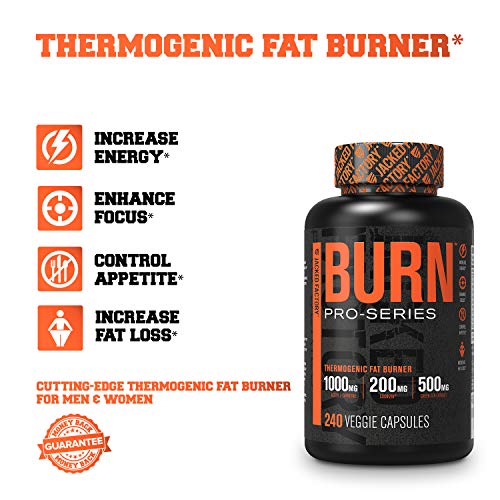 BURN Pro-Series Thermogenic Fat Burner 240 cap - Quemador de Grasa Termogénico
