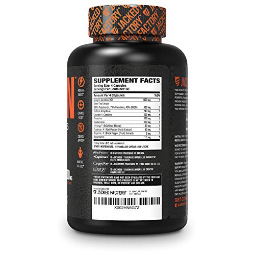 BURN Pro-Series Thermogenic Fat Burner 240 cap - Quemador de Grasa Termogénico