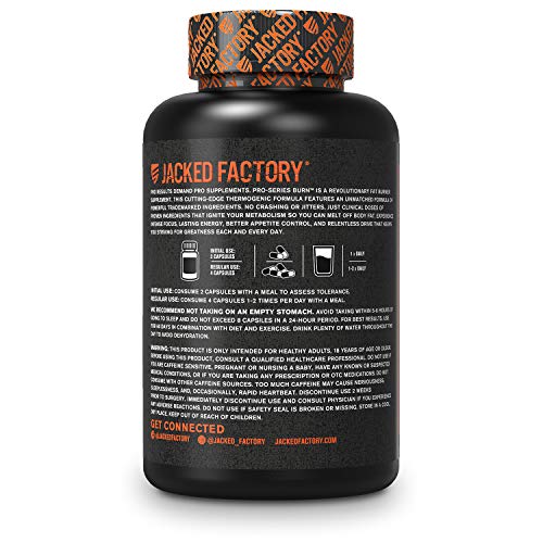 BURN Pro-Series Thermogenic Fat Burner 240 cap - Quemador de Grasa Termogénico