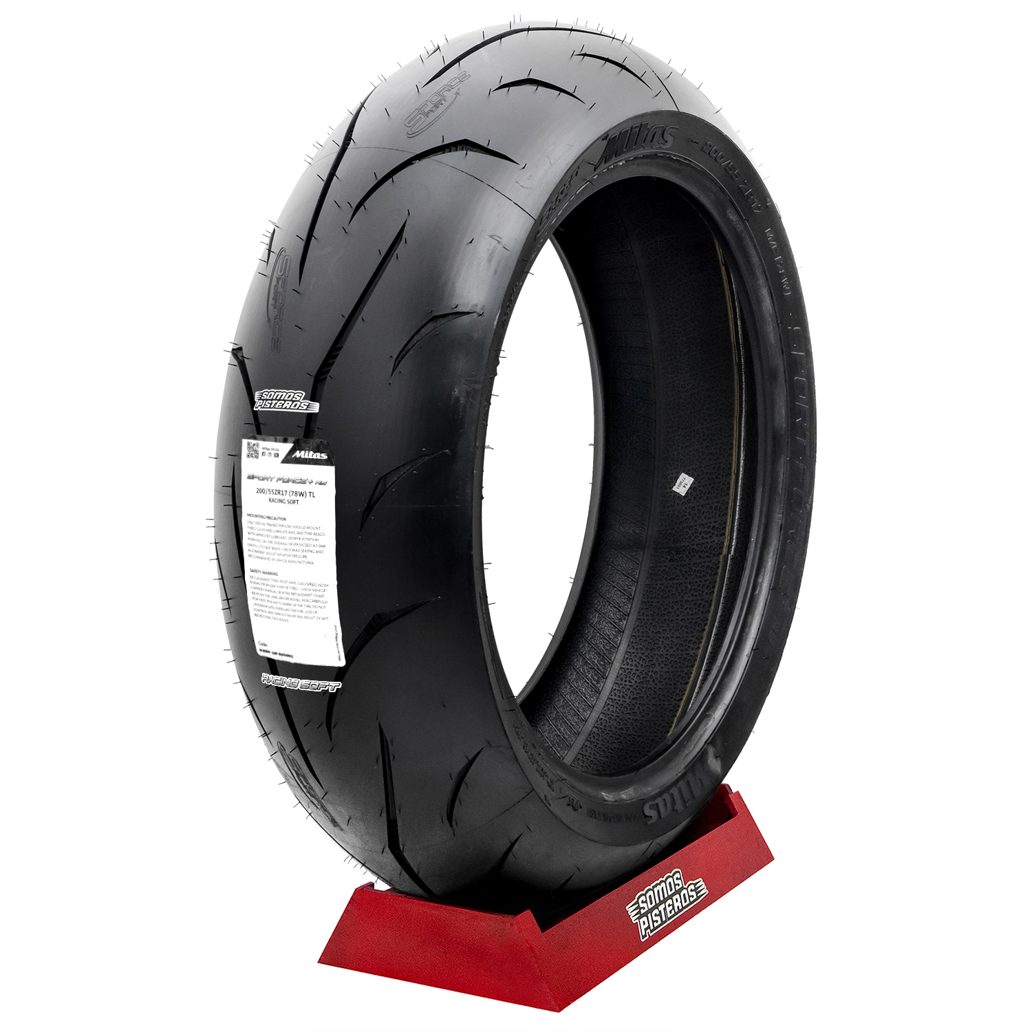 LLANTA MITAS SPORT FORCE+ Racing Soft 200/55 17 V4 S1000RR