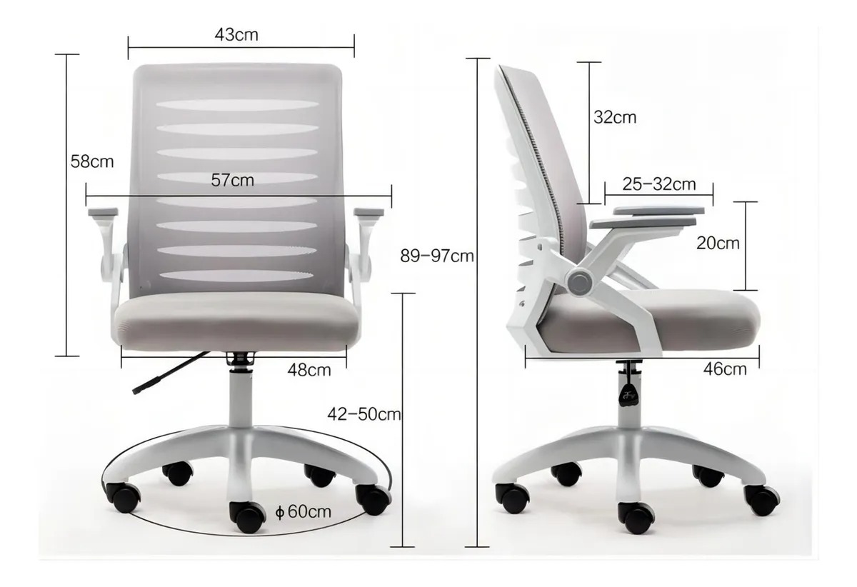illa Escritorio Barata Ergonómica Giratorias Oficina Gamer Color Negro Material del tapizado Algodón