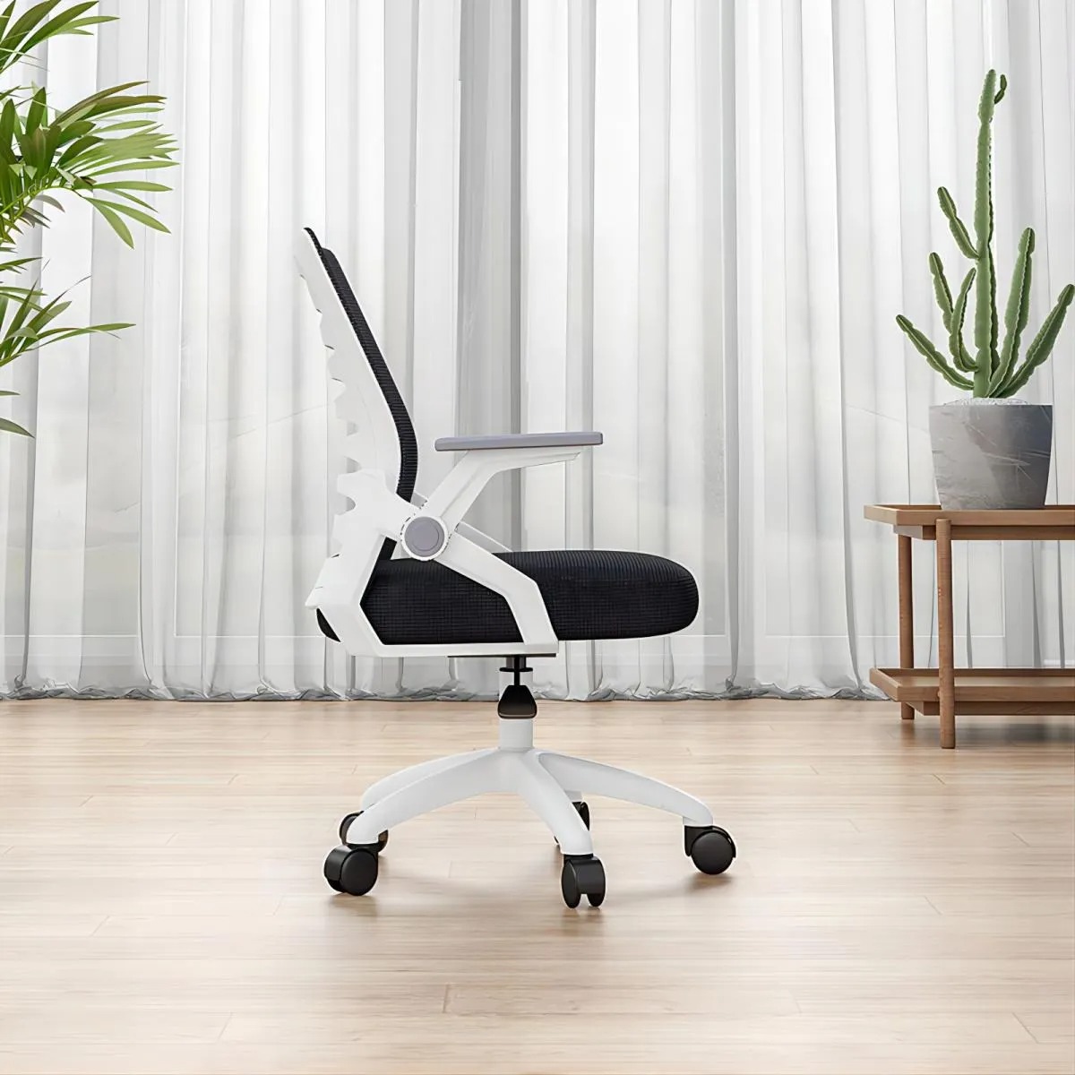 illa Escritorio Barata Ergonómica Giratorias Oficina Gamer Color Negro Material del tapizado Algodón