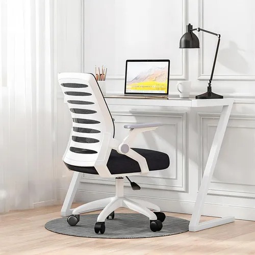 illa Escritorio Barata Ergonómica Giratorias Oficina Gamer Color Negro Material del tapizado Algodón