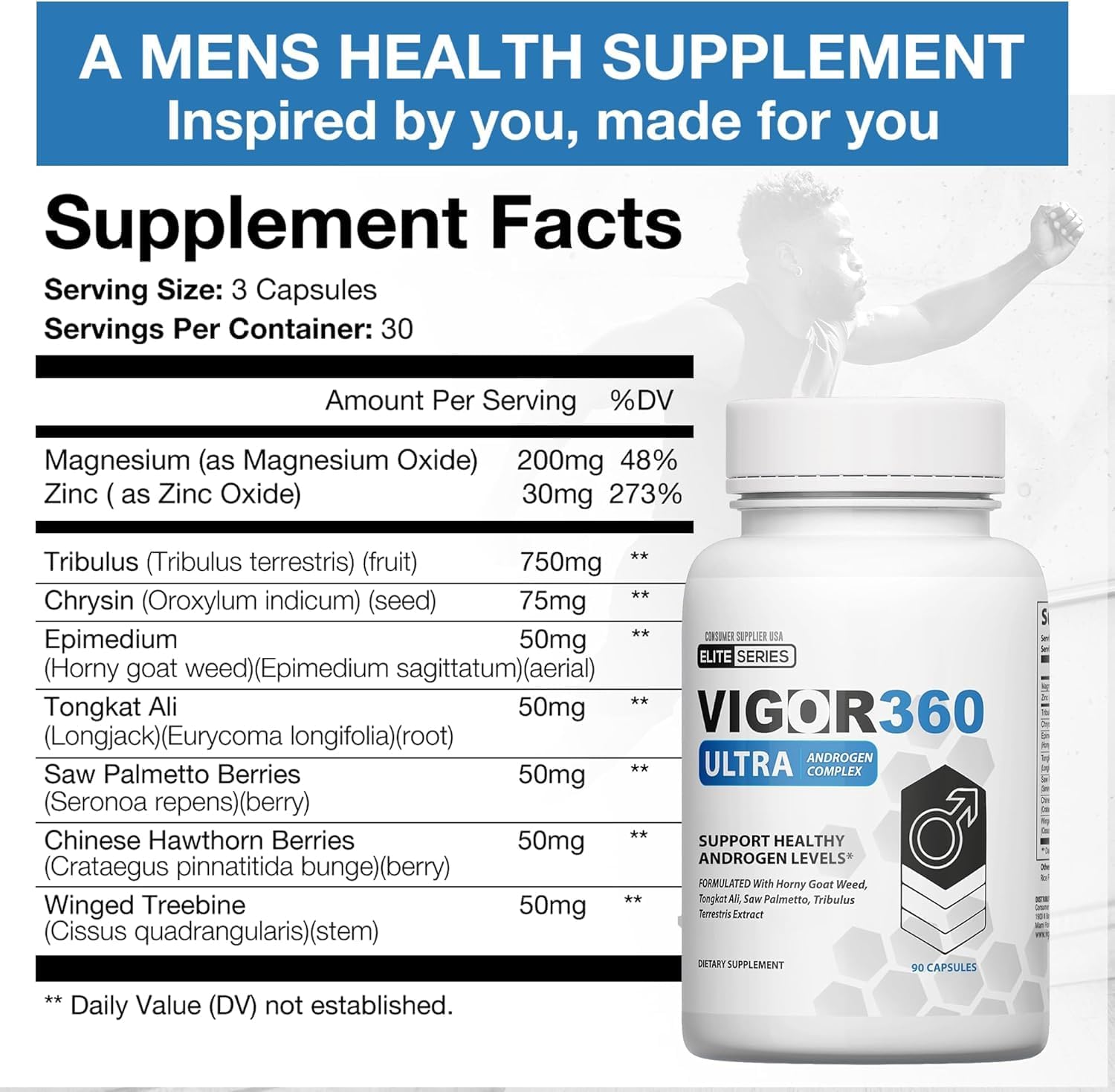 VIGOR 360 Maximum Strength Booster - Refuerzo de Fuerza Máxima