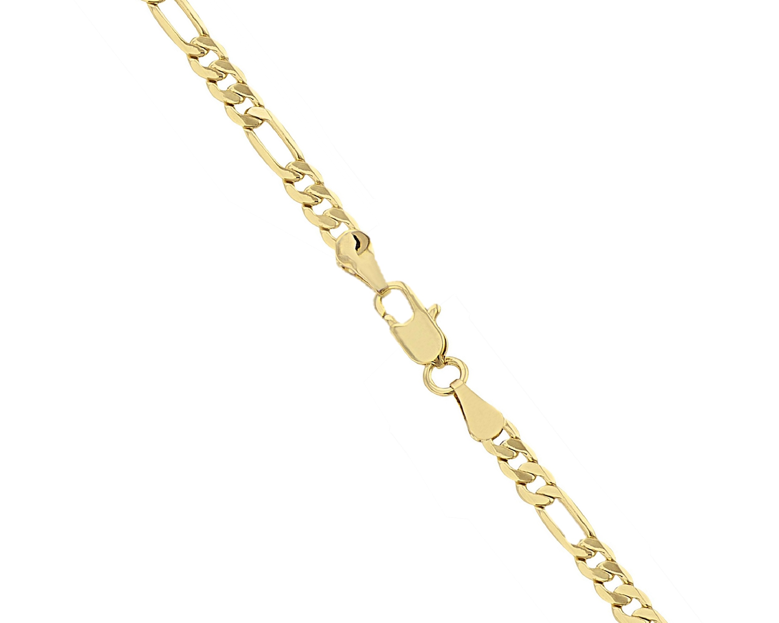 Pulsera Esclava Chapa de Oro 18K Horoz Placa Pulida Tejido 3x1 18cm SH107