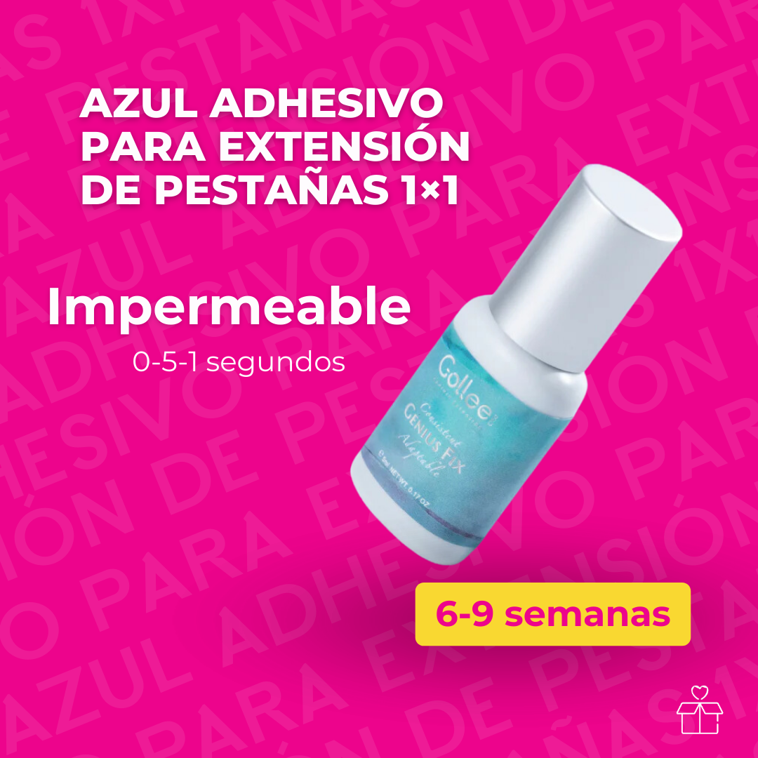 Adhesivo Pegamento Golle Fix Genius Para Pestañas Mink Negro