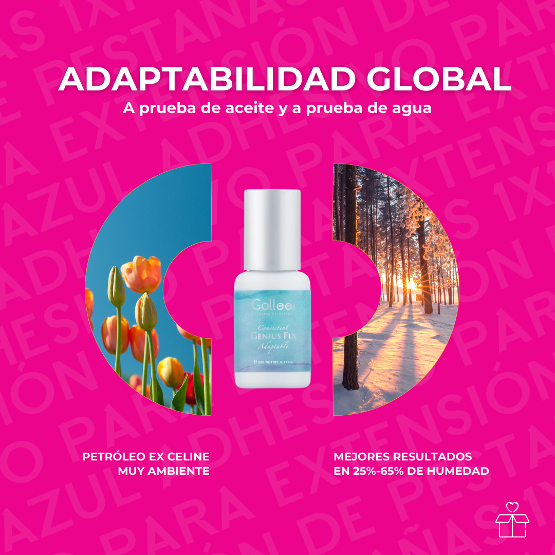 Adhesivo Pegamento Golle Fix Genius Para Pestañas Mink Negro
