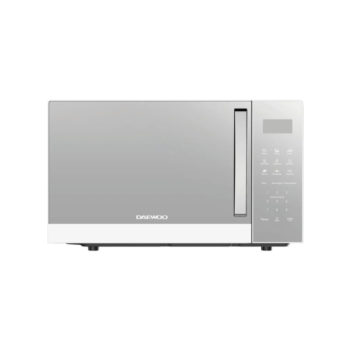 Horno de Microondas Daewoo 0.9 Pies Cúbicos Gris DMM-0920WG