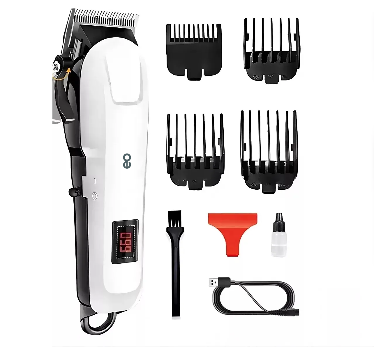 Maquina Para Cortar Cabello Cortadora De Pelo Inalámbrica