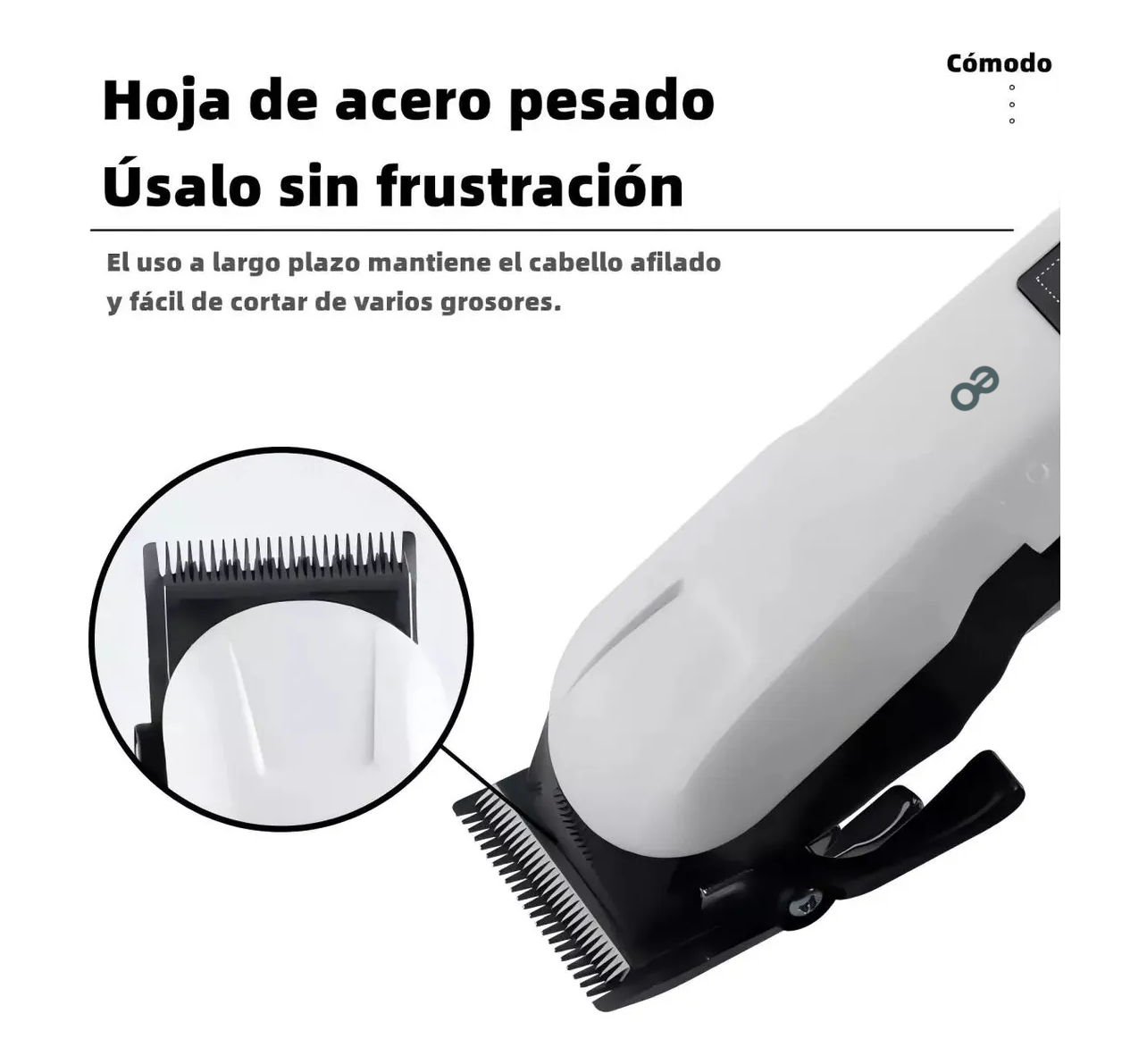 Maquina Para Cortar Cabello Cortadora De Pelo Inalámbrica