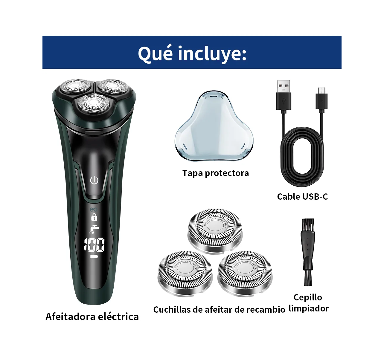 Rasuradora Azul marino 127V