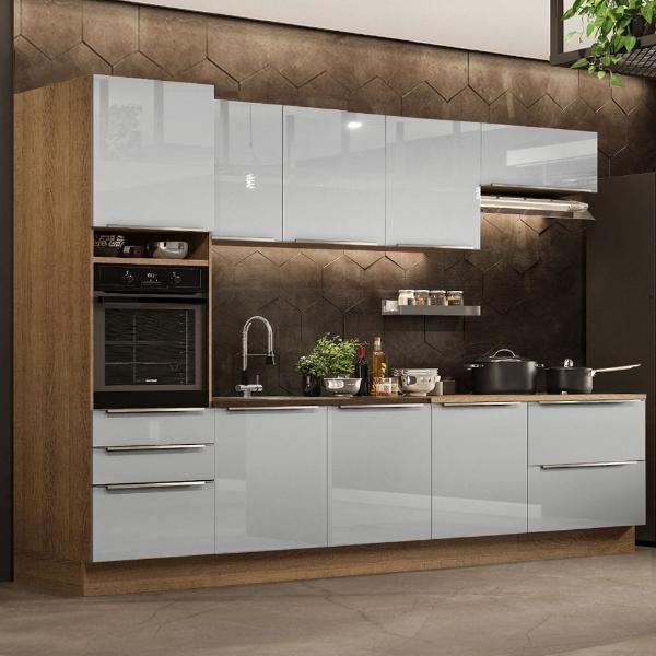 Cocina Integral Completa Modular Madesa Lux 320cm MG 04