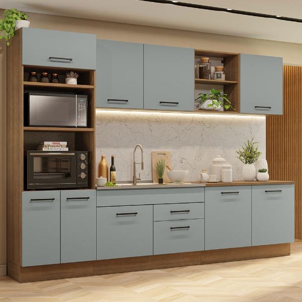 Cocina Integral Completa Modular Madesa Lux 260cm MG 01