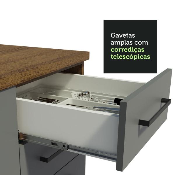 Cocina Integral Completa Modular Madesa Agata 350cm MG 01