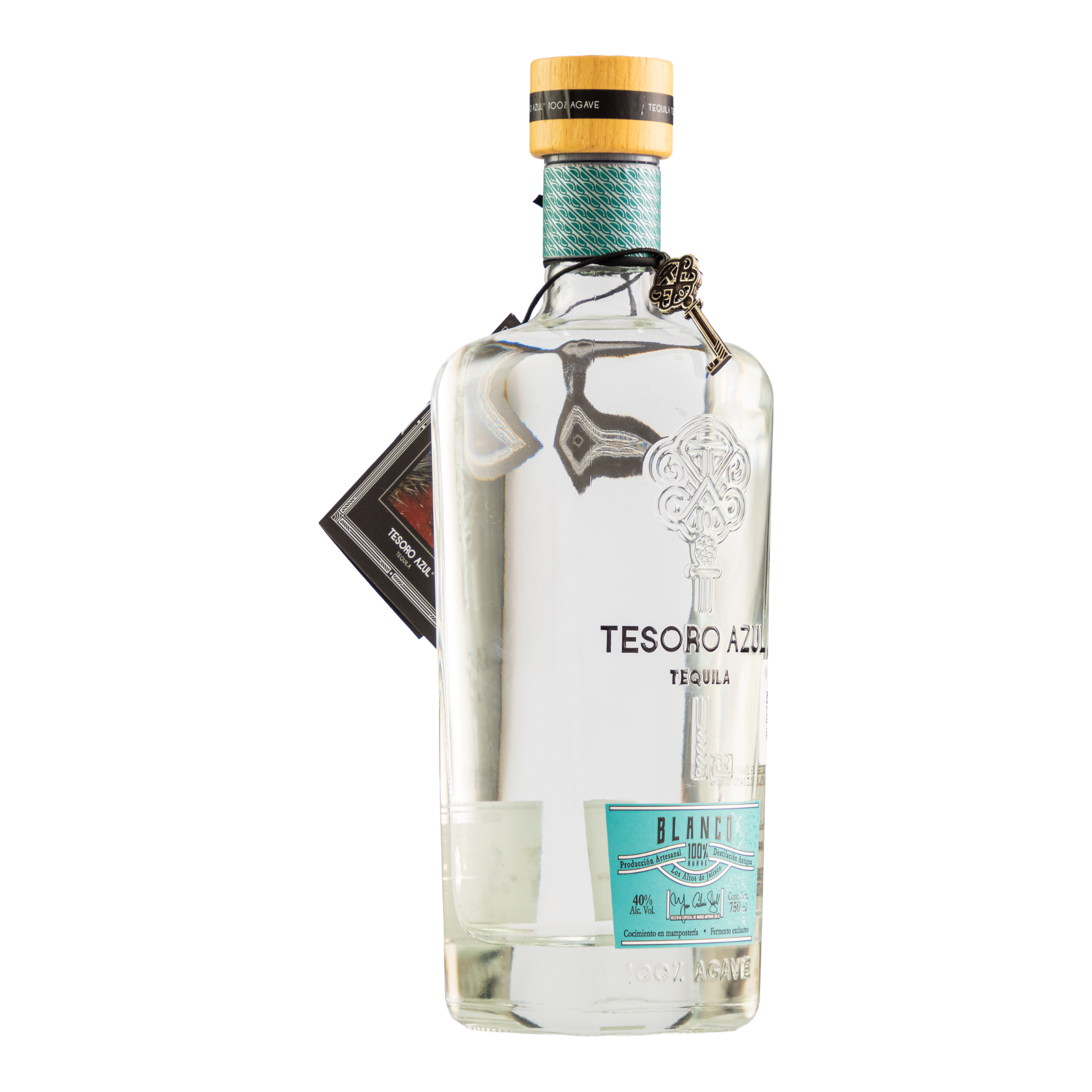 Tequila Tesoro Azul Blanco 750 Ml