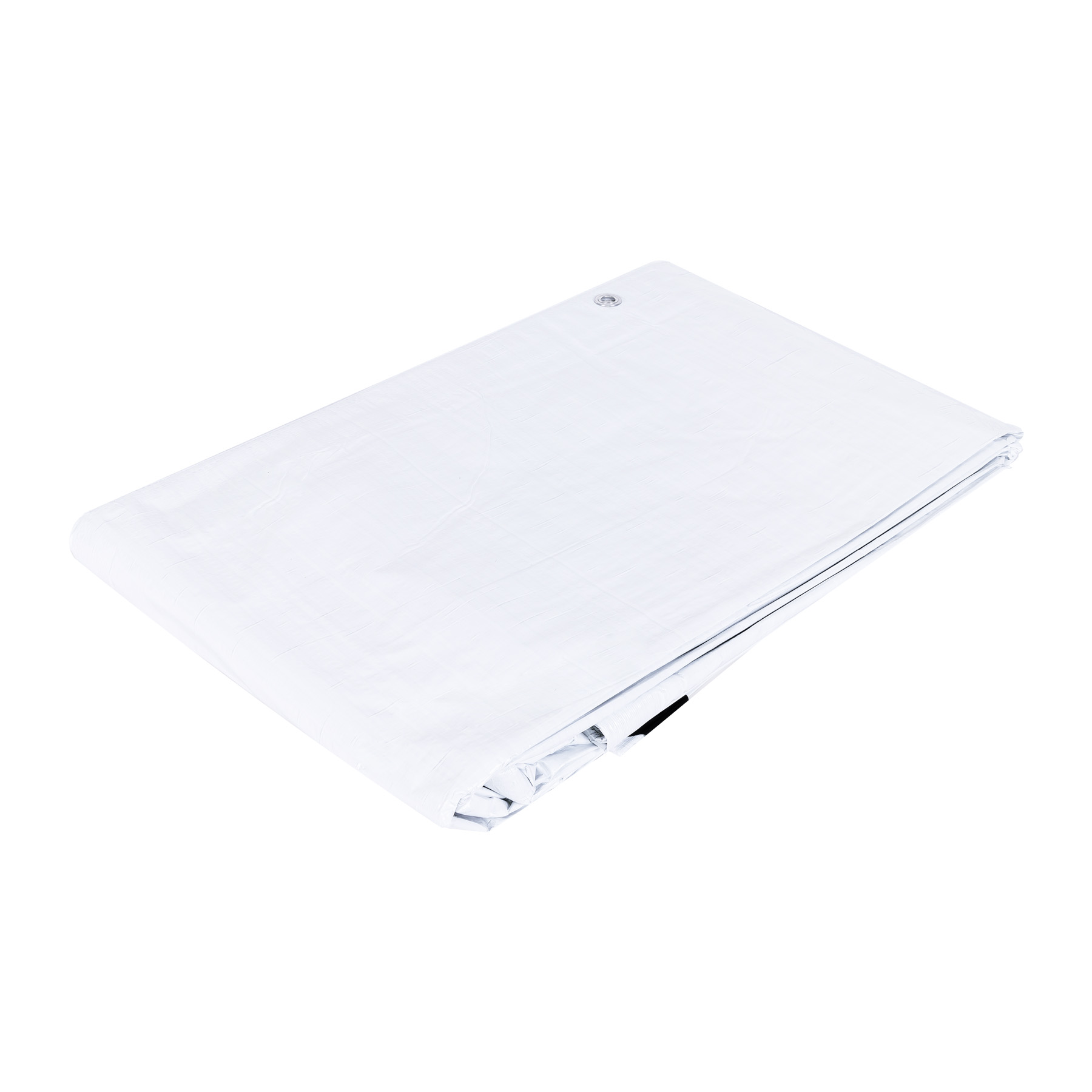 Lona impermeable 6 x 6 m, blanca, 110 g/m2, PRETUL, Multiusos, espesor 0.14 mm