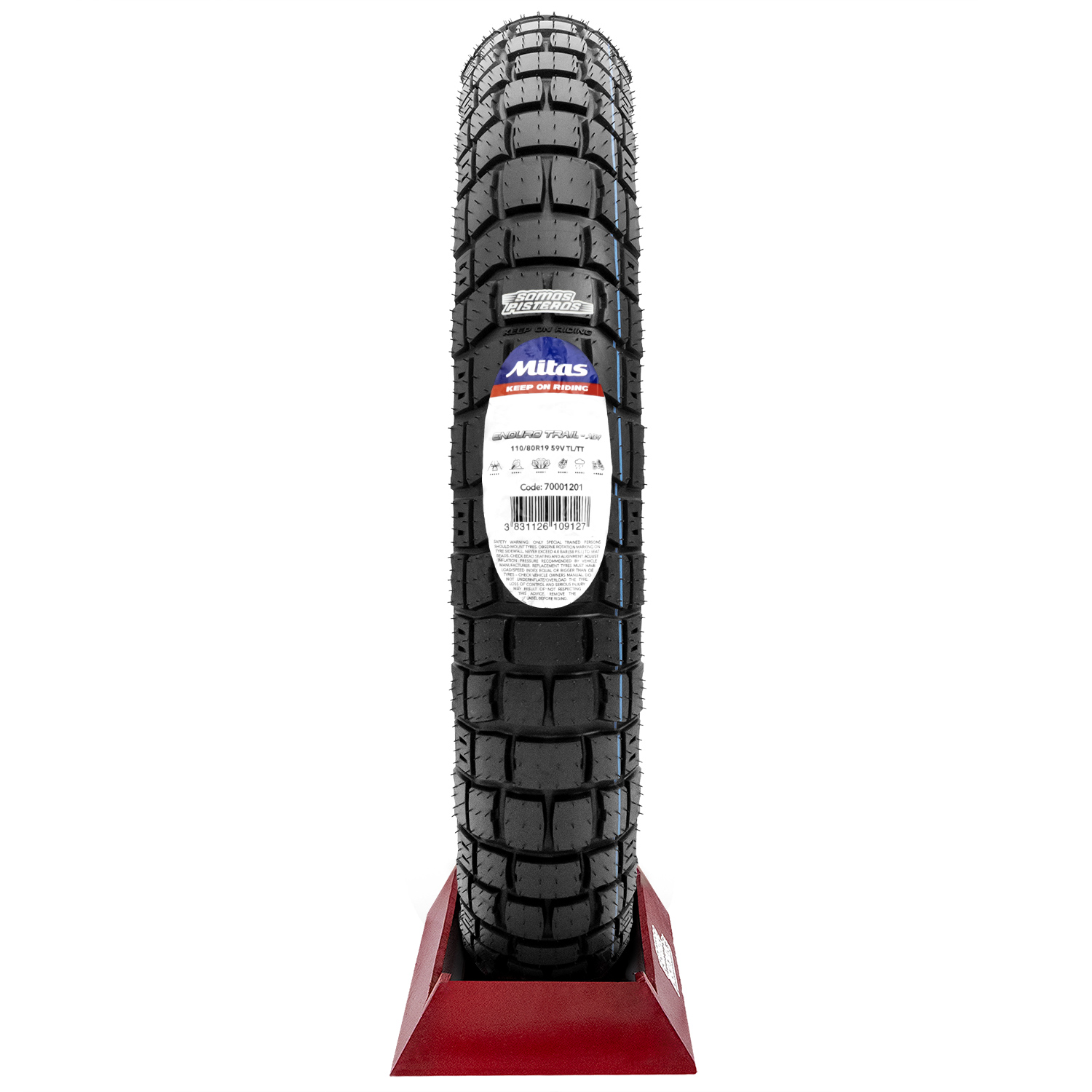 LLANTA MITAS ENDURO TRAIL ADV 110/80 R19 F800GS F750GS V-S