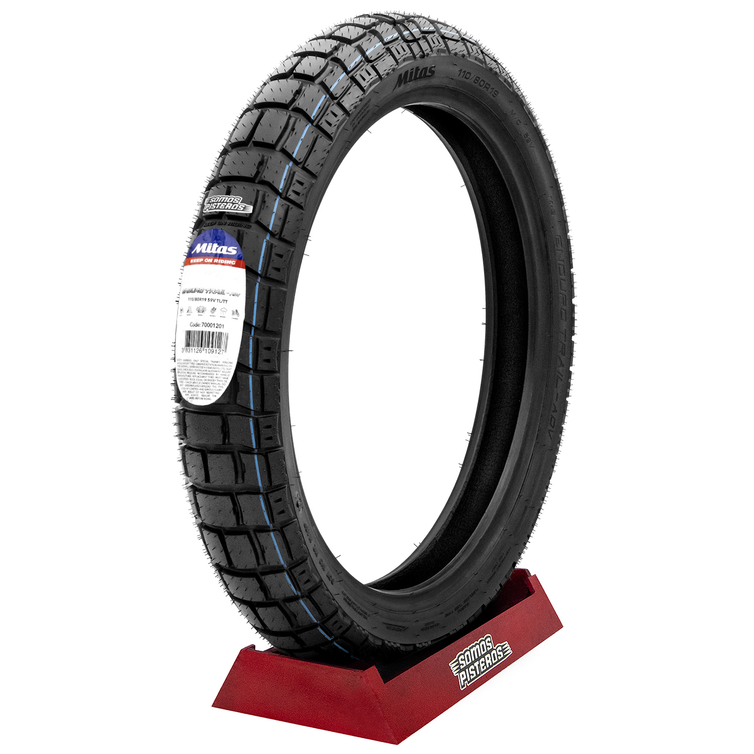 LLANTA MITAS ENDURO TRAIL ADV 110/80 R19 F800GS F750GS V-S