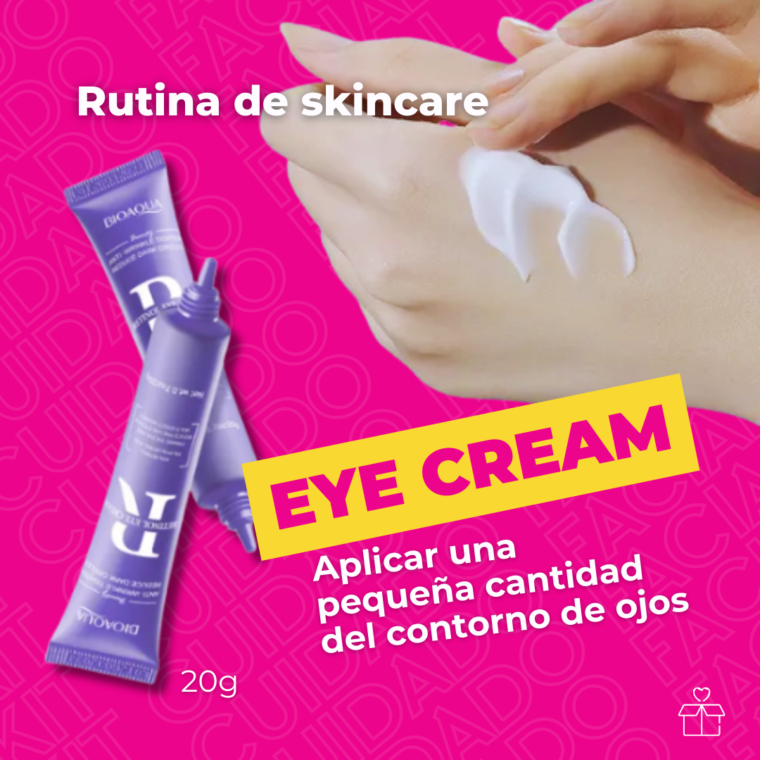 Kit De Cuidado Facial Retinol Hidratantes Antiarruga Bioaqua