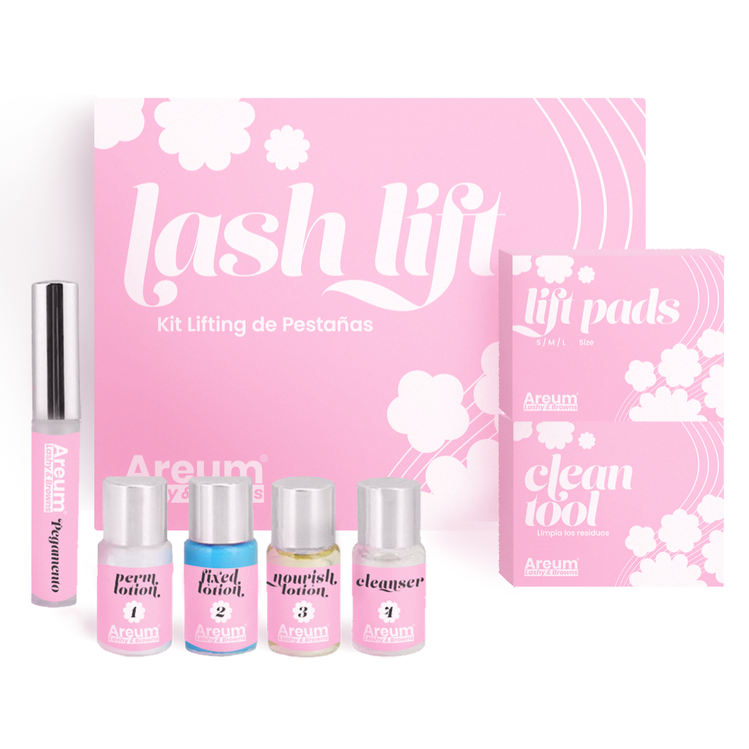 Kit Lifting De Pestañas Profesional Areum Lashy & Browns