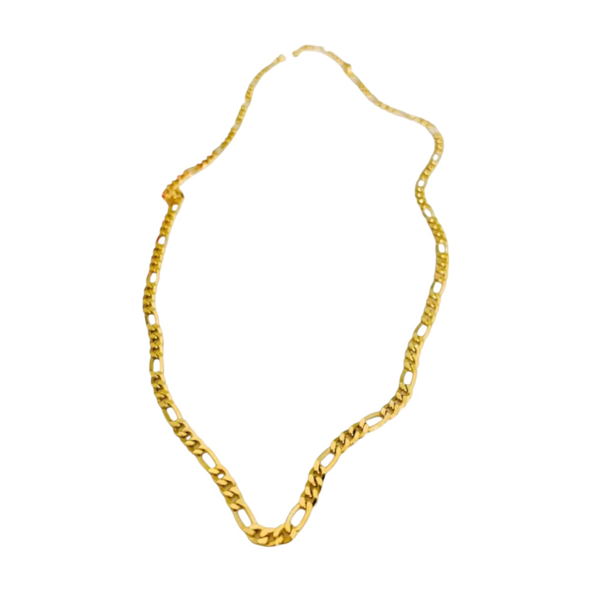 Cadena Planchada 60 cm x 4 mm Oro 10K + Obsequio