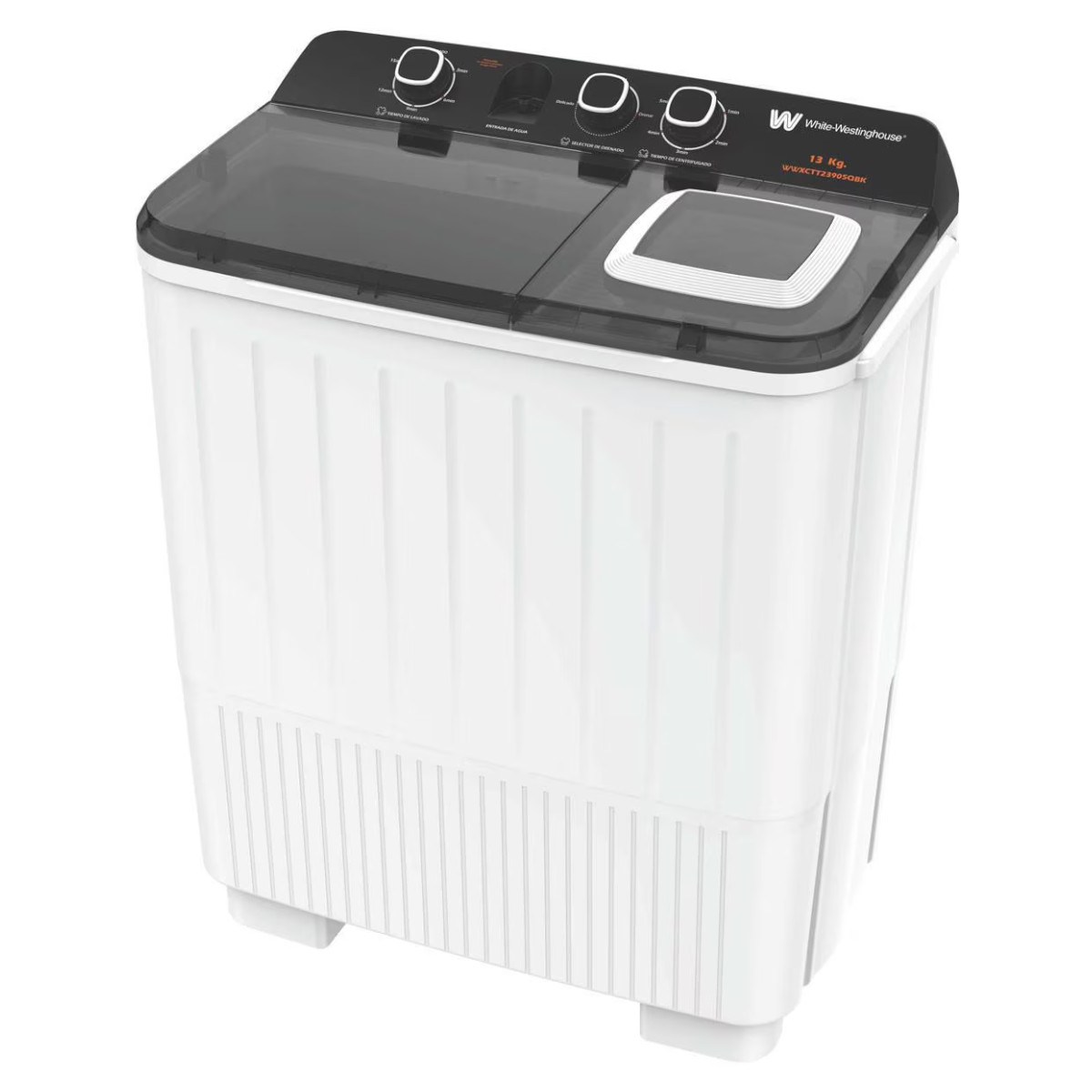 Lavadora Doble Tina White Westinghouse 13 Kilos Carga Superior Blanca WWXCTT23905QB