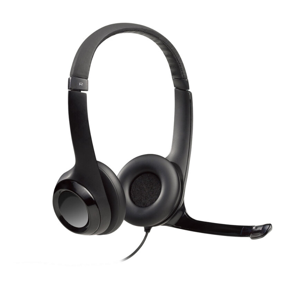 Logitech ClearChat Comfort Audífonos con Micrófono H390, Alámbrico