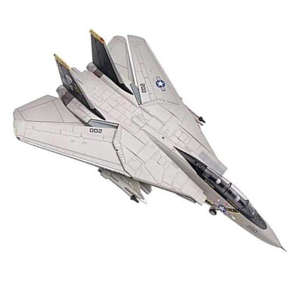 F14 Tomcat Northrop Grumman Abatibl MX14F-001 F-14A Tomcat 1100 19x19x14cm MetalPlástico Base plastico Gris, F-14A Tomcat Wings Adjustable