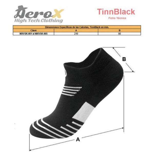 Medias Cortas Unisex MXNKC-001 1Par Negro 5-9,5US Converse Calcetines Tubo Corto Poliéster, TinnBlack