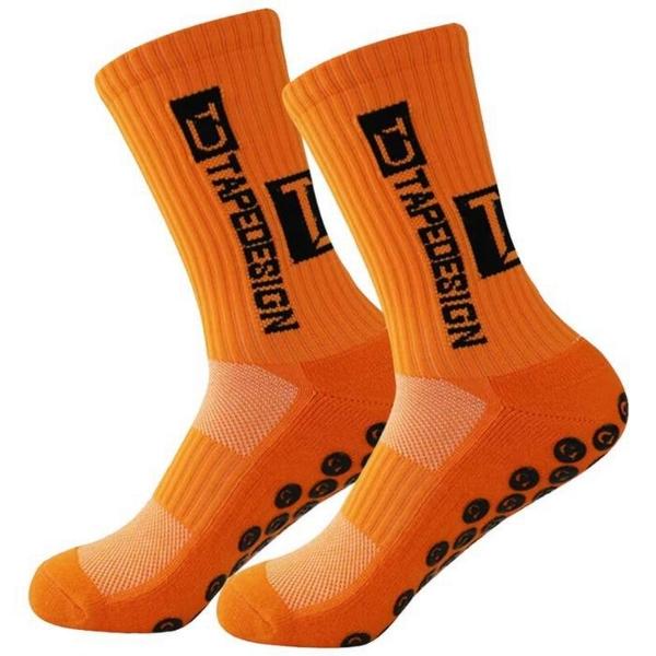 Medias Largas Bonitas MXGNA-001 1Par Naranja 6-12,5US TapeDesign Calcetines Tubo Medio Algodón, SpotOrange