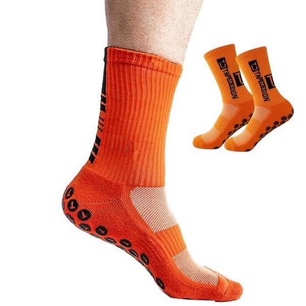 Medias Largas Bonitas MXGNA-001 1Par Naranja 6-12,5US TapeDesign Calcetines Tubo Medio Algodón, SpotOrange