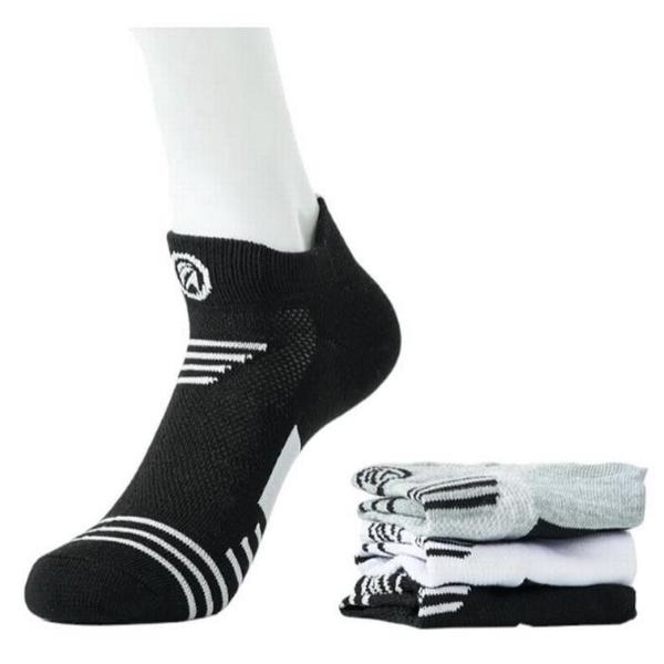 Medias Cortas Unisex MXNKC-001 1Par Negro 5-9,5US Converse Calcetines Tubo Corto Poliéster, TinnBlack