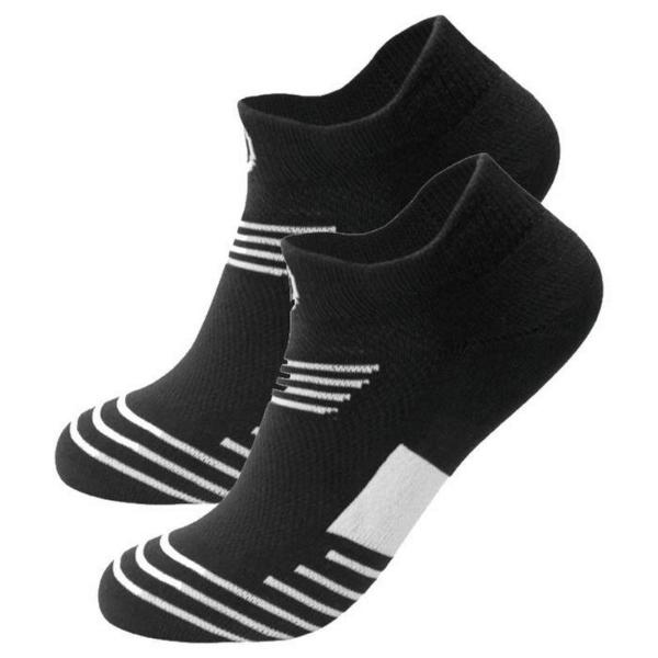 Medias Cortas Unisex MXNKC-001 1Par Negro 5-9,5US Converse Calcetines Tubo Corto Poliéster, TinnBlack