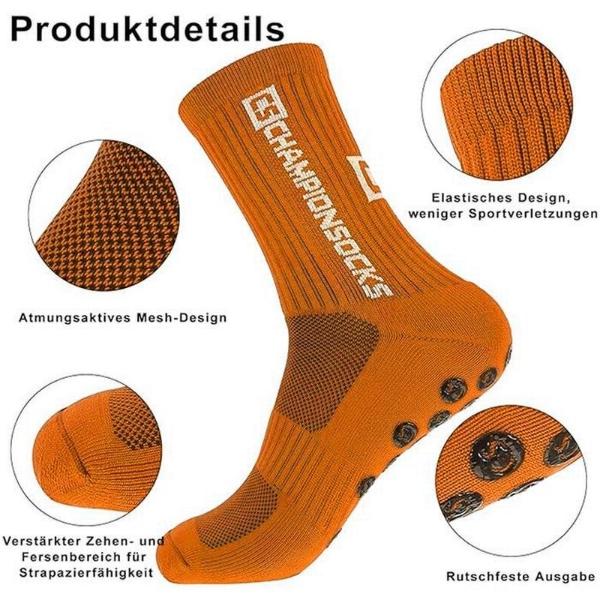 Medias Largas Bonitas MXGNA-001 1Par Naranja 6-12,5US TapeDesign Calcetines Tubo Medio Algodón, SpotOrange