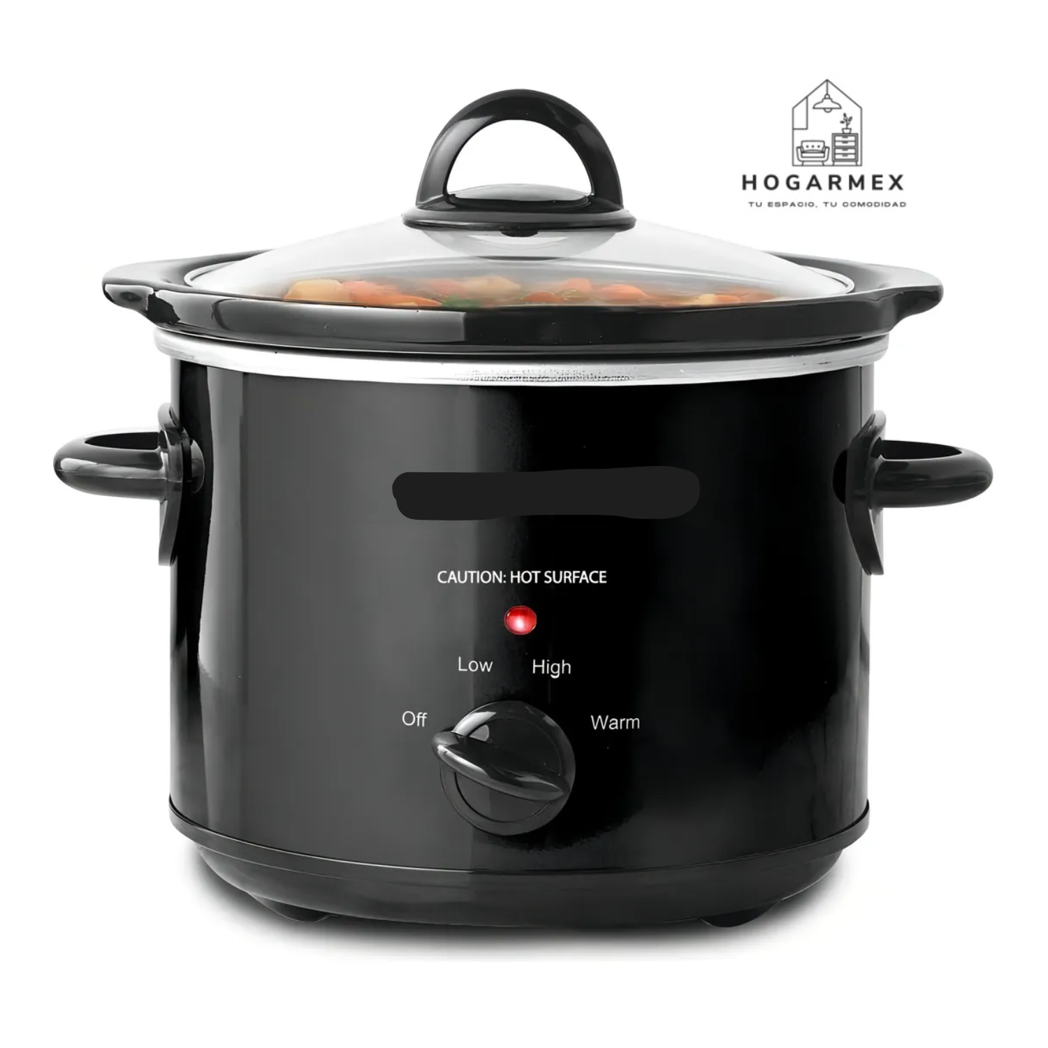 Olla Cocción Lento Cocimiento 2.8 L Color Negro