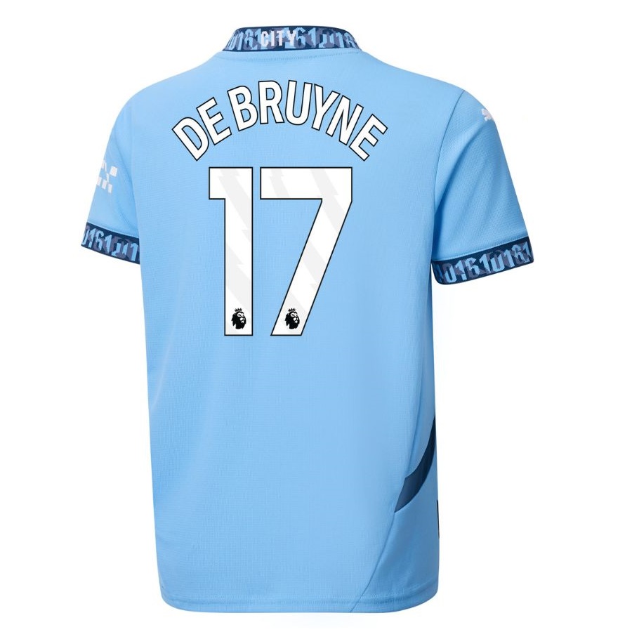 Jersey Kevin de Bruyne 17 Club 2025 Azul  Talla M