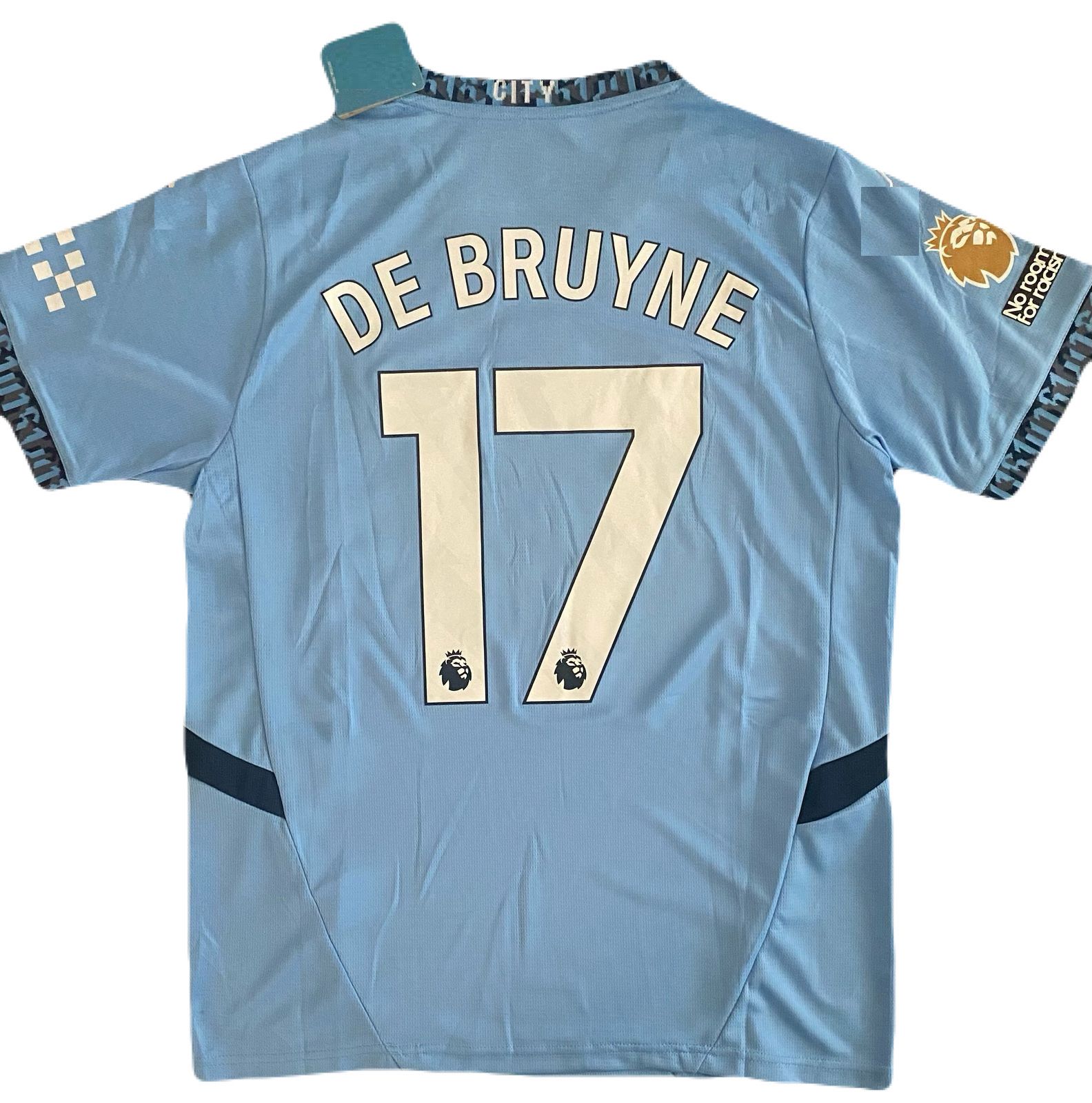 Jersey Kevin de Bruyne 17 Club 2025 Azul  Talla M