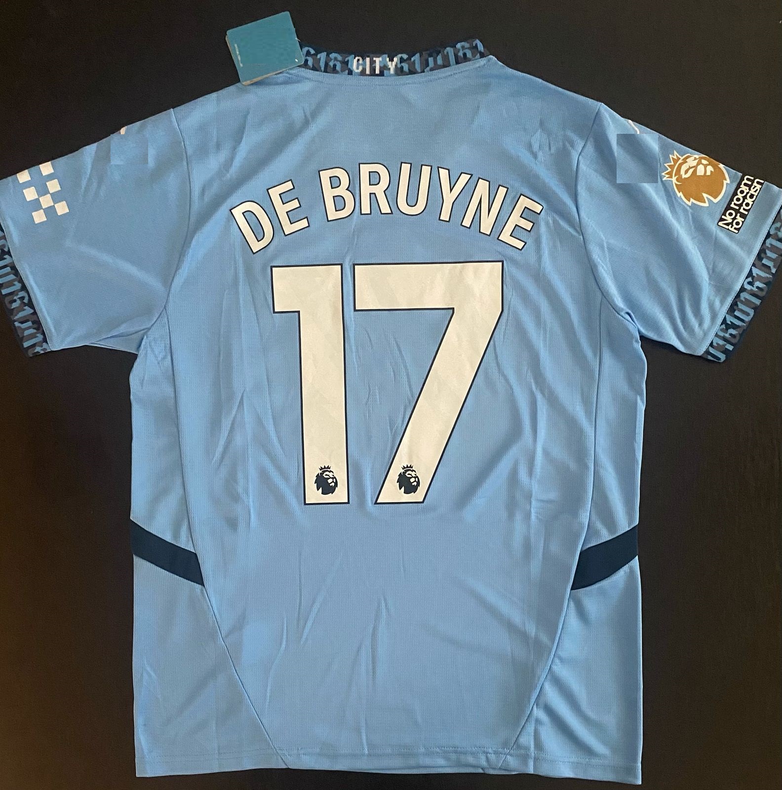 Jersey Kevin de Bruyne 17 Club 2025 Azul  Talla M
