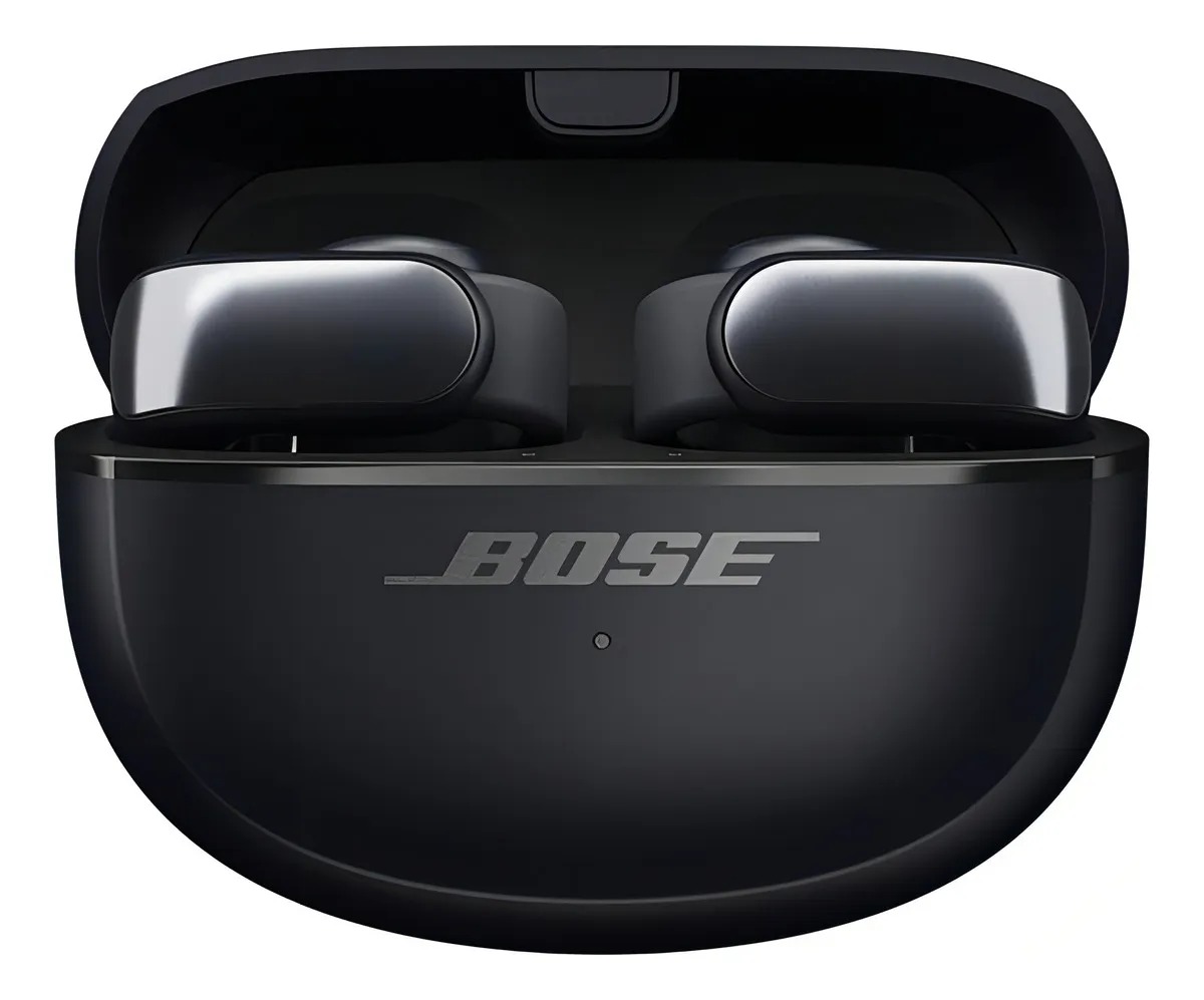 Audifonos Inalámbricos Bose Ultra Open Earbuds Color Negro Luz Azul