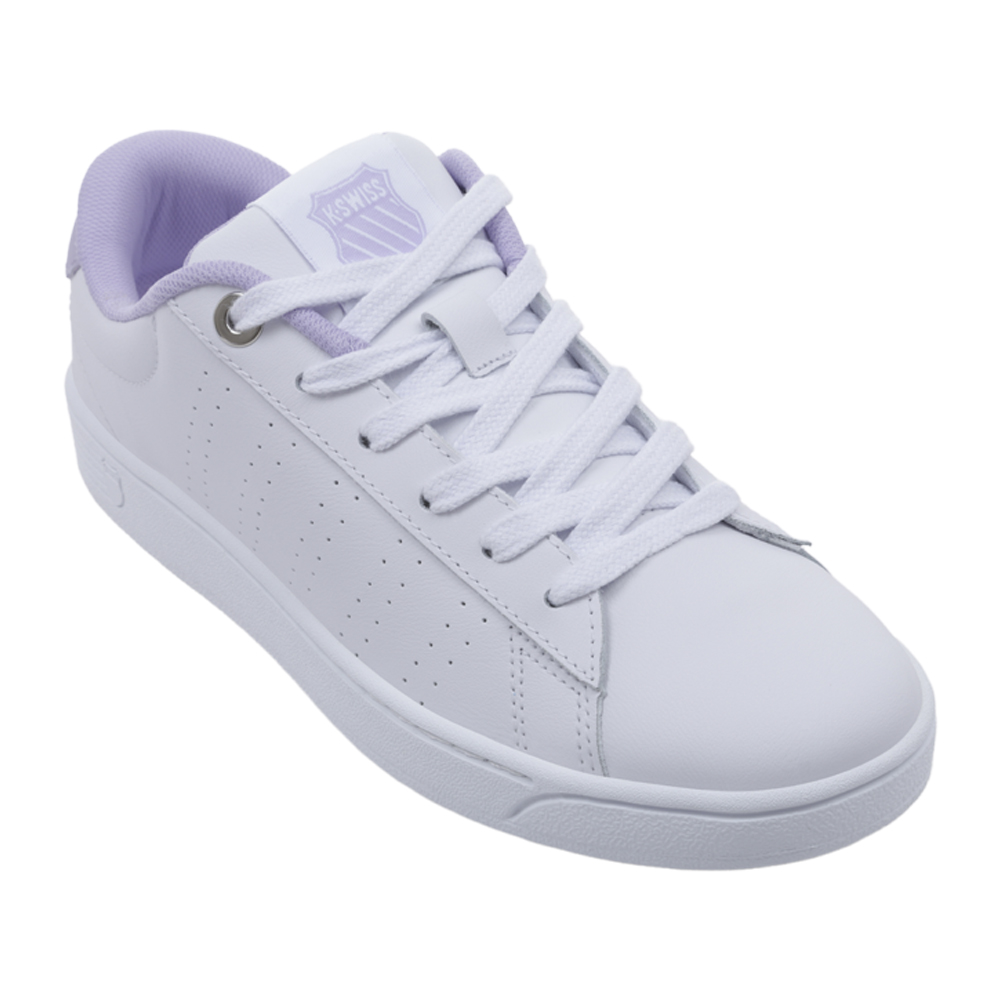 Tenis K-Swiss BASE COURT W Mujer Color Blanco