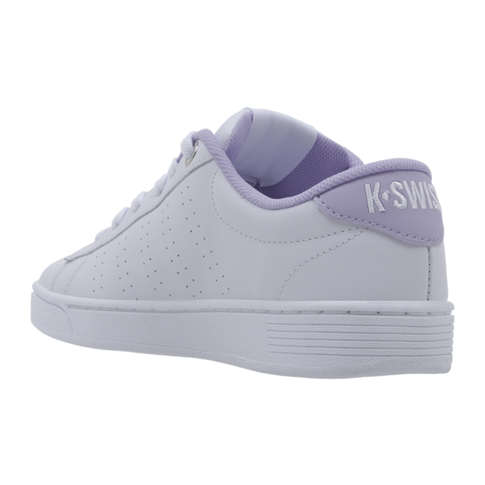 Tenis K-Swiss BASE COURT W Mujer Color Blanco