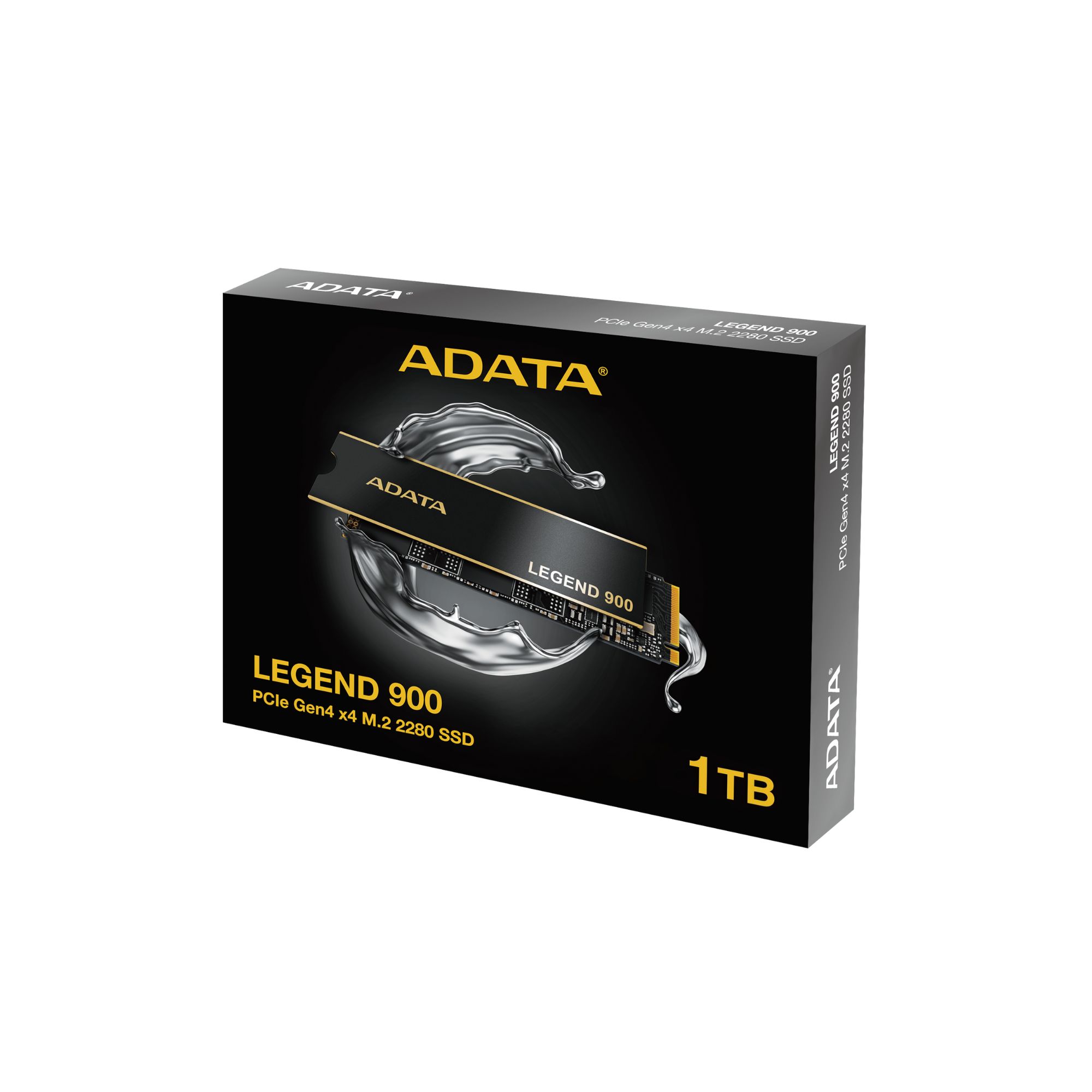 Unidad de Estado Sólido Adata Legend 900 de 1 TB, M2 2280, NVMe PCIe Gen 4X4, 7000/4700 MB/s