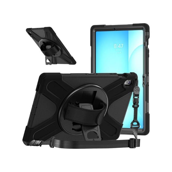 Funda de uso rudo para Samsung Galaxy Tab S10 FE+ X620 13.1" case resistente a caidas con correa