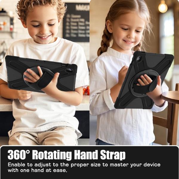 Funda de uso rudo para Samsung Galaxy Tab S10 FE+ X620 13.1" case resistente a caidas con correa
