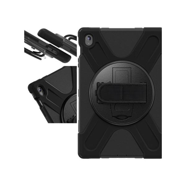 Funda de uso rudo para Samsung Galaxy Tab S10 FE+ X620 13.1" case resistente a caidas con correa